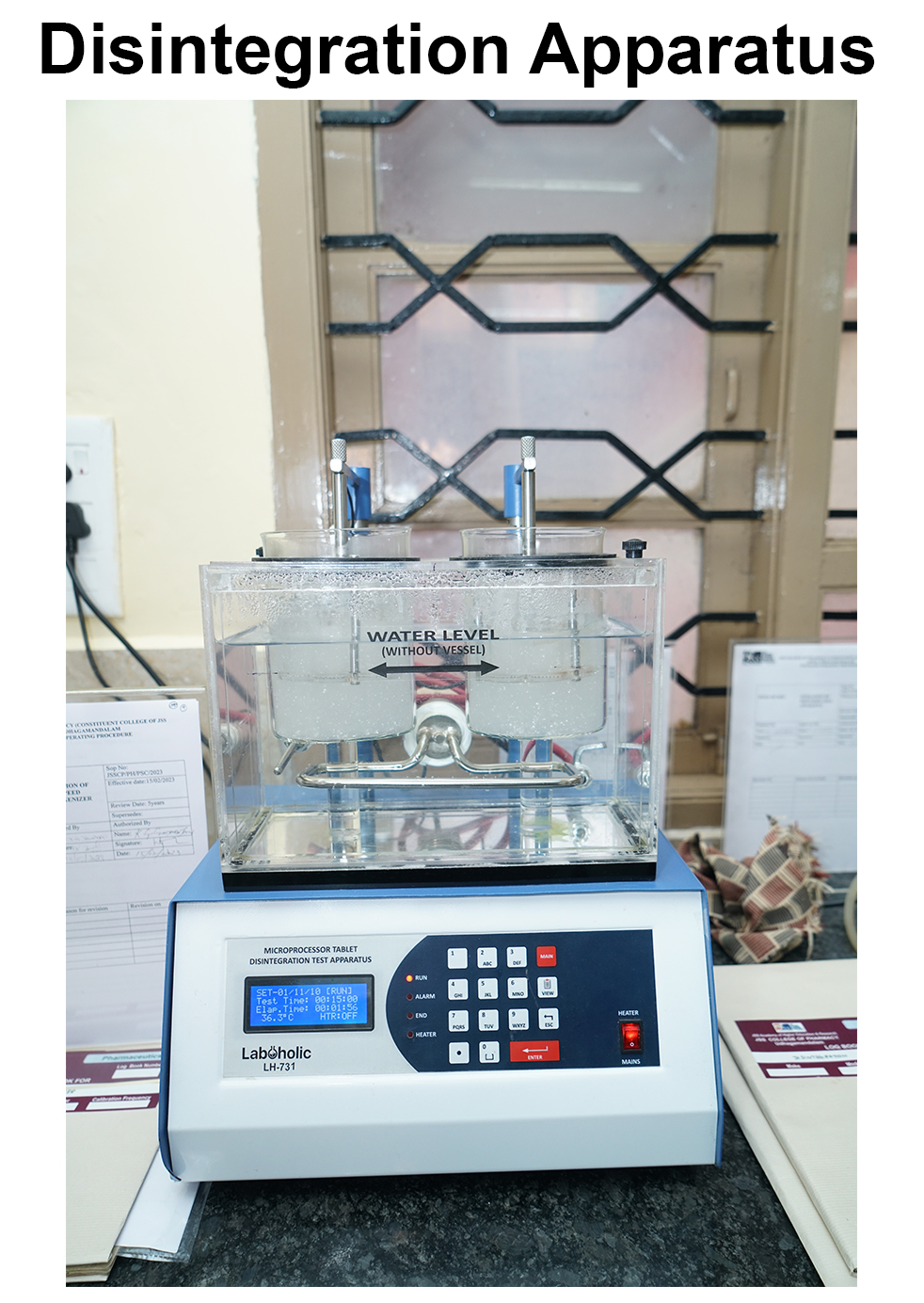 Disintegration Apparatus