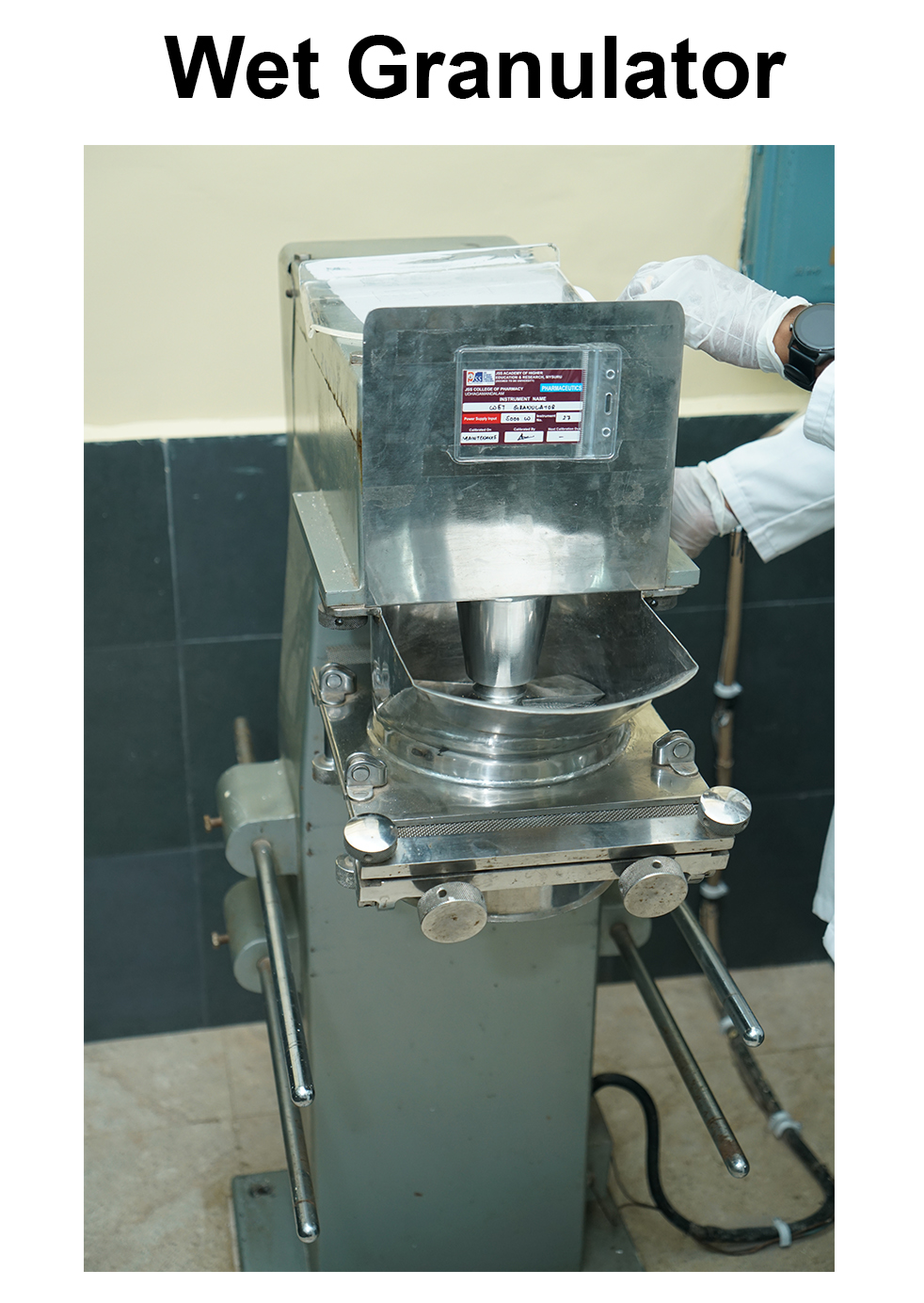 Wet Granulator